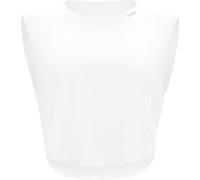 Crop-Top WINSHAPE "AET115LS", Damen, Gr. XS, weiß (ivory), 85% Polyester, 15% Elasthan, Rückenausschnitt, Tops, Functional Soft and Light (70848269-XS) ivory