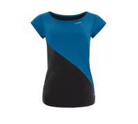 Winshape Damen Functional Light and Soft Kurzarmshirt Aet109ls T-Shirt, Teal-Green-schwarz, S EU