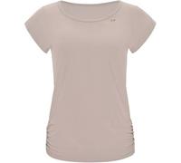 Sporttop WINSHAPE "AET130LS", Damen, Gr. L, cappuccino, 85% Polyester, 15% Elasthan, Rundhals, Tops Sporttop, Functional Soft and Light (82470249-L) cappuccino