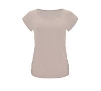 WINSHAPE Damen Functional Light and Soft Kurzarmshirt Aet130ls, Ultra Style T-Shirt, Cappuccino, L EU
