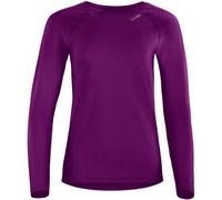 Langarmshirt WINSHAPE "AET118LS", Damen, Gr. M, lila (schwarz plum), 85% Polyester, 15% Elasthan, Rundhals, Shirts Langarmshirt, Functional Light and Soft Long Sleeve Top (73613929-M) schwarz plum