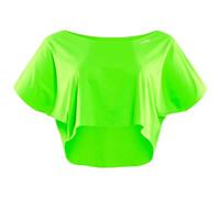 WINSHAPE Damen Functional Light Cropped Dance-top Dt104 T-Shirt, Neon-grün, M EU