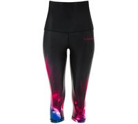 Winshape Damen Functional Power Shape 3/4-Tights, Anti-Rutsch "High Waist" HWL202-cosmic, Slim Style Fitness Freizeit Sport Yoga Workout