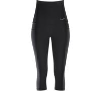 WINSHAPE Damen Functional Power Shape High Waist 3/4-Tights mit drei Taschen HWL214 (HWL214) M schwarz