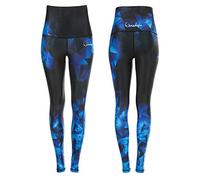 Winshape Damen Functional Power Shape Tights „high Waist“ Hwl102- Brilliant Leggings, Saphir, L EU