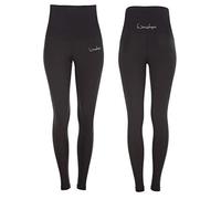Leggings WINSHAPE "Functional Power Shape Tights HWL102", Damen, Gr. L, Normalgrößen, schwarz, 80% Polyester, 20% Elasthan, Hosen Leggings, High Waist mit Bauch-Weg-Effekt (54948624-L) schwarz