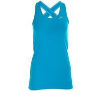 Sporttop WINSHAPE "Tanktop WVR32", Damen, Gr. XL, blau (türkis), 90% Baumwolle, 10% Elasthan, Rundhals, Tops Sporttop, Drop Back Design (86917264-XL) türkis