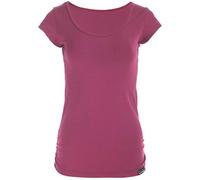 T-Shirt WINSHAPE "WTR4", Damen, Gr. XL, lila (berry love), 90% Baumwolle, 10% Elasthan, Rundhals, Shirts T-Shirt, kurzarm (11053207-XL) berry love