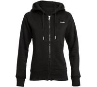 Winshape Damen Kuschelige Hoodie-Jacke J005 Kapuzenpullover, Schwarz, M