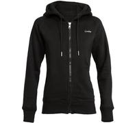 Winshape Damen Kuschelige Hoodie-Jacke J005 Kapuzenpullover, Schwarz, S