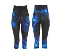 WINSHAPE Damen Functional Power Shape High Waist 3/4-Tights HWL202 (HWL202-BRILLNT) XL saphir