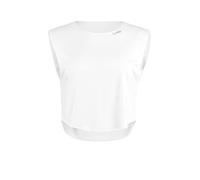 WINSHAPE Damen Light And Soft Cropped Top Aet115ls Yoga-Shirt, Ivory, XL EU