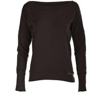 Oversize-Shirt WINSHAPE "Longsleeve WS2", Damen, Gr. XXL, schwarz, 90% Baumwolle, 10% Elasthan, U-Boot-Ausschnitt, Shirts (79006109-XXL) schwarz