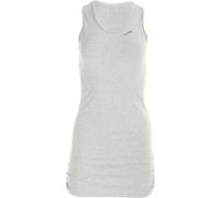 WINSHAPE Damen Longtop mit seitlicher Raffung WTR15 (WTR15) XL grey melange