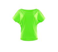 WINSHAPE Damen Super Leichtes Functional Dance-top Dt101 T-Shirt, Neon-grün, XS EU