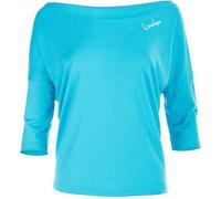 Winshape 3/4-Arm-Shirt »MCS001« Ultra leicht, aquablau-azur-blau-bleu-blue-hellblau-helltürkis-himmelblau-mittelblau-türkis