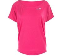 WINSHAPE Damen Ultra Leichtes Modal-kurzarmshirt Mct002 Kurzarmshirt, Deep-pink, XS EU