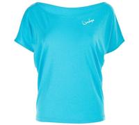 WINSHAPE Damen Ultra Leichtes Modal-kurzarmshirt Mct002 Kurzarmshirt, Sky-blue, XS EU