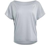 Oversize-Shirt WINSHAPE "MCT002", Damen, Gr. XXL, grau (cool grau), 50% Modal, 50% Baumwolle, U-Boot-Ausschnitt, Shirts Yogawear Yogashirt, Ultra leicht (91930260-XXL) cool grau