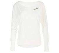 Langarmshirt WINSHAPE "MCS002", Damen, Gr. XL, weiß (vanilla, weiß), 50% Modal, 50% Baumwolle, U-Boot-Ausschnitt, Shirts Langarmshirt, Ultra leicht (11215349-XL) vanilla, weiß