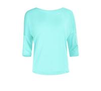 3/4-Arm-Shirt WINSHAPE "MCS004" Gr. L, grün (mint), Damen, 50% Modal, 50% Baumwolle, Shirts, Ultra leicht (66932065-L) mint