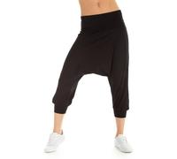 WINSHAPE Damen UNISEX 3/4-Haremshose WBE7 (WBE7) S schwarz