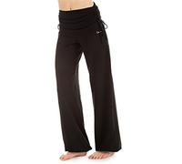 WINSHAPE Damen Wh1 Fitness Freizeit Sport Yoga Pilates Trainingshose, Schwarz, M EU