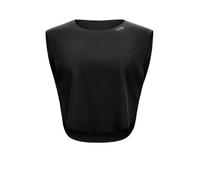 WINSHAPE Damen Light And Soft Cropped Top Aet115ls Yoga-Shirt, Schwarz, XL EU