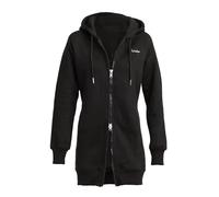 Trainingsjacke WINSHAPE "Hoodie-Jacke J006", Damen, Gr. M, schwarz, 65% Polyester, 35% Baumwolle, ohne Ausschnitt, Jacken, Street Style (77550720-M) schwarz