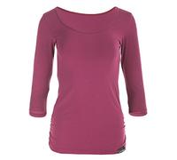 WINSHAPE Damen Ws4 3/4-arm Shirt, Berry Love, XL EU