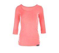 WINSHAPE Damen Ws4 3/4-arm Shirt, Neon-coral, S EU