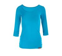 3/4-Arm-Shirt WINSHAPE "WS4", Damen, Gr. XL, blau (türkis), 90% Baumwolle, 10% Elasthan, Rundhals, 3/4-Ärmel, Shirts (11051804-XL) türkis