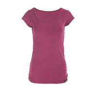 WINSHAPE Damen Wtr4 Kurzarmshirt, Berry-love, XL EU