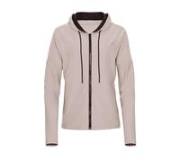 WINSHAPE Damen Functional Comfort Tone Jacket J008c Traingsjacke, CAPPUCCINO-ESPRESSO, S EU