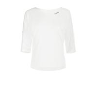 3/4-Arm-Shirt WINSHAPE "MCS004", Damen, Gr. XXL, weiß (vanilla, weiß), 50% Modal, 50% Baumwolle, Rundhals, 3/4-Ärmel, Shirts, Ultra leicht (62712240-XXL) vanilla, weiß