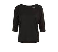 Winshape Damen Ultra Leichtes, Weiches Modal-3/4-arm Mcs004 T-Shirt, Schwarz, XS EU