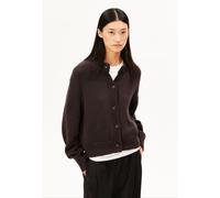 WINTER-BAUMWOLL-STRICKJACKE | 100% Bio-Baumwolle - braun (XXL)