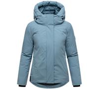 Winterjacke MARIKOO "Yeminaa", Damen, Gr. L, blau (powder blau), Obermaterial: 100% Polyester; Futter: 100% Polyester; Wattierung: 100% Polyester; Ärmelfutter: 100% Polyester, Jacken, Belüftungsöffnun