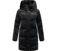 Kurzmantel RAGWEAR "Avelin Velvet YOUMODO", Damen, Gr. XXXL(46), schwarz, Obermaterial: 100% Polyester, Innenfutter: 100% Polyester, Wattierung: 100% Polyester, gerade ca. Mitte Oberschenkel, hoch ges