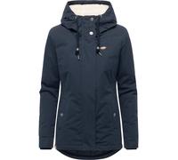 Winter Kurzmantel mit Kapuze "Alvena YOUMODO" Navy XXXL