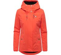 Winter Kurzmantel mit Kapuze "Alvena YOUMODO" Red XL