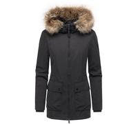 Winter Kurzmantel mit Kapuze "Monadetta Warm YOUMODO" Black XL