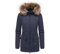 Winter Kurzmantel mit Kapuze "Monadetta Warm YOUMODO" Navy L