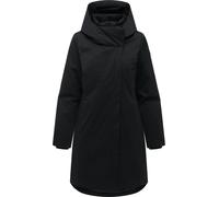 Kurzmantel RAGWEAR "Pavleen Y", Damen, Gr. L (40), schwarz, Obermaterial: 100% Polyester. Innenfutter: 100% Polyester. Wattierung: 100% Polyester, figurumspielend ca. Mitte Oberschenkel, Ärmel ohne Är