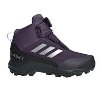 Adidas TERREX Kinder Wanderschuhe Winter Mid Boa K Größe 30 Aurora Plum/Matte Silver/Black