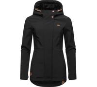 Winter Softshell-Jacke mit Kapuze "Yba" Black22 M