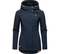 Winter Softshell-Jacke mit Kapuze "Yba" Navy22 XXL