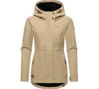 Softshelljacke RAGWEAR "Yba" Gr. XXXL (46), grau (taupe) Damen Jacken (84105014-XXXL) taupe