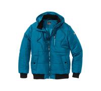 Winter-Steppjacke in Blousonform mit Kapuze 52