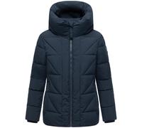 Winterjacke MARIKOO "Kuschelnasee", Damen, Gr. S, navy, Obermaterial: 100% Polyester; Futter: 100% Polyester; Wattierung: 100% Polyester; Ärmelfutter: 100% Polyester, Jacken Winterjacke, mit extra hoh